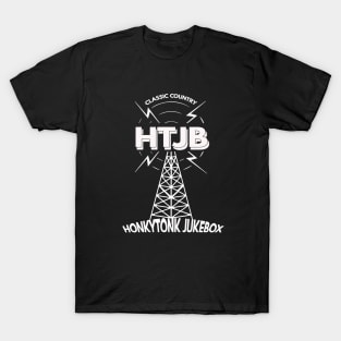 Honkytonk Jukebox Radio Tower T-Shirt